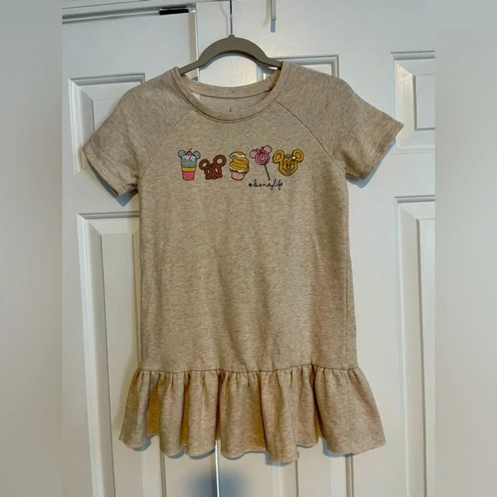 Disney Parks Foodie Dress‎ Girls DisneyLife Pretzel Ice Cream Size